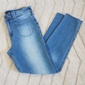 Hollister Crop High-Rise Jeans